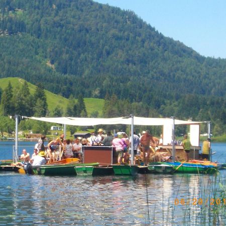 Landhaus Vogel Daire Weissensee Dış mekan fotoğraf